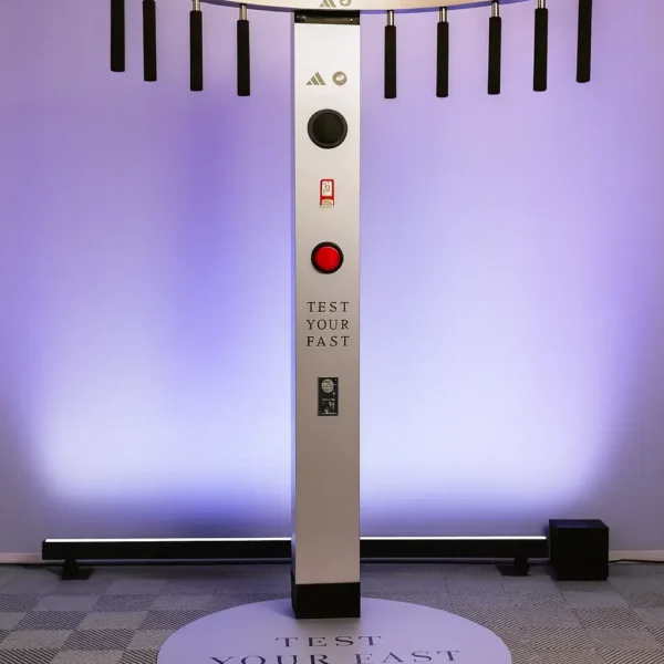 Adidas Test Your Fast Speed Drop Reaction activation