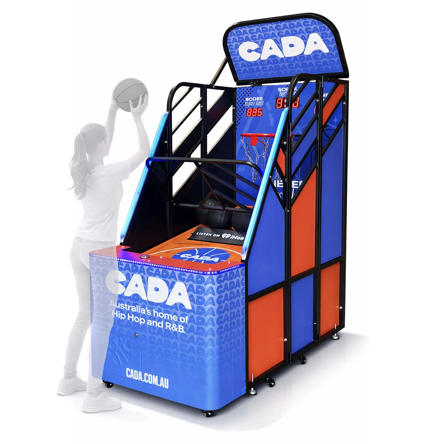 Basketball arcade hire available for events