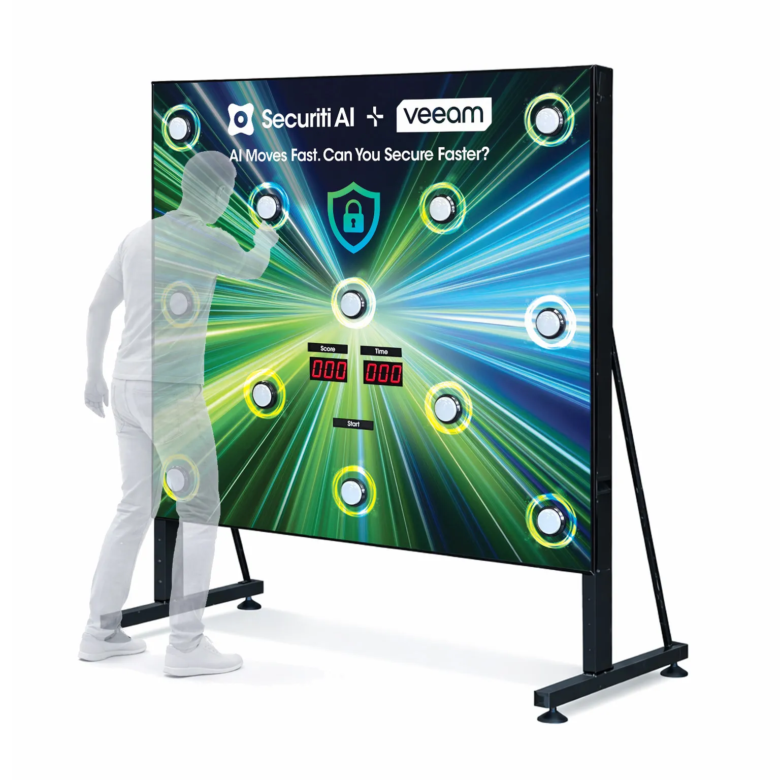 Batak reaction wall hire available for events