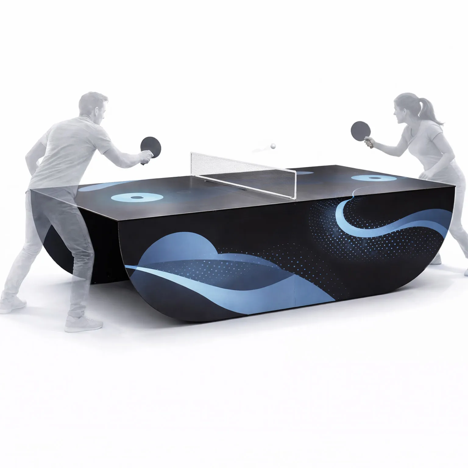 Designer table tennis hire available for events