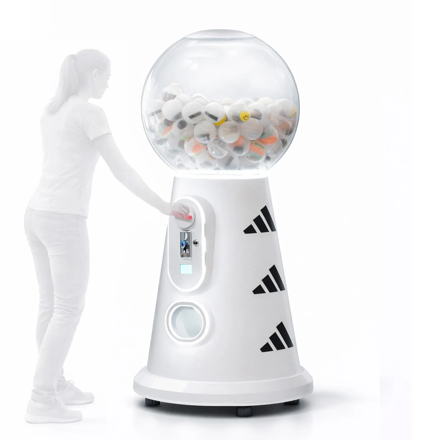 Giant gumball machine hire available for events