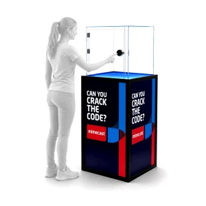 Exponential Games Prize Safe Custom Branded for Hire